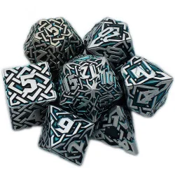 RPG Dice Ice Wind Axe Set...