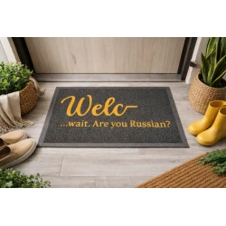 DOORMAT UNDER THE ENTRANCE...