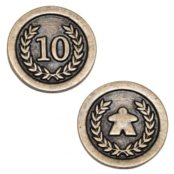 Set of 10 Metal Coins for...