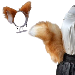 CUTE SET FURRY COSTUME TAIL...