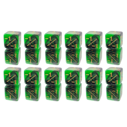 SET OF 12 D6 DICE 1.6 CM...