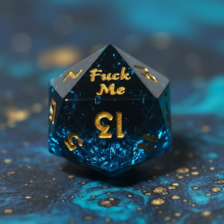 Kostka RPG Kryształowe Fuck...