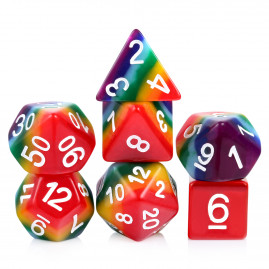 RPG Dice Proud Rainbow LGBT...
