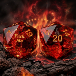 RPG Dice Fuck Me Twenty...