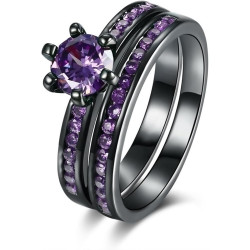 BLACK RING RING DIAMOND...