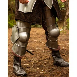 STEEL PLATE LEG GUARD...
