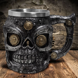 Mug Cup Steampunk Skull...