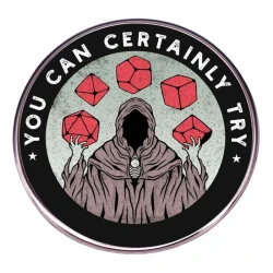 Metalowa Przypinka RPG DND...