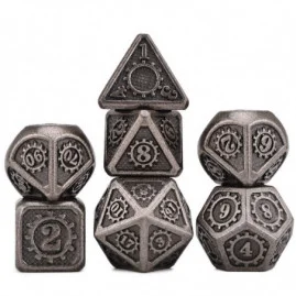 RPG Dice Steampunk Set of 7...