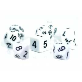 RPG Dice White Set 9 Dice...