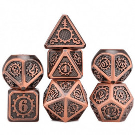RPG Dice Steampunk Set of 7...