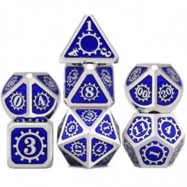 RPG Dice Steampunk Set of 7...