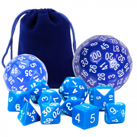 RPG Dice Blue Set 12 Dice...