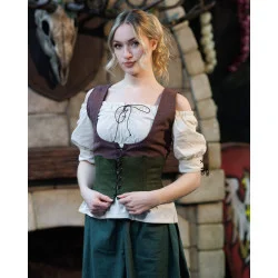 BAWEŁNIANA BLUZKA JUDYTA -...