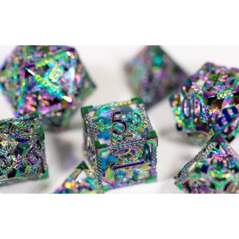 RPG Dice Rainbow Dragon Set...