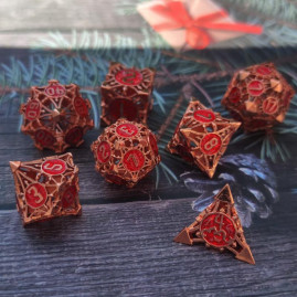 RPG Dice Dwarven Heat Set...