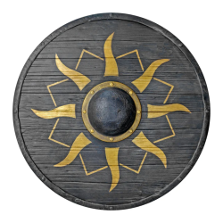TARCZA HELIOS 70 CM - BROŃ...