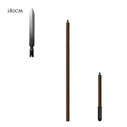 SAMURAI YARI 180 CM - BROŃ...