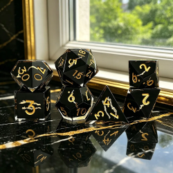 RPG Dice Kintsugi Set of 7...