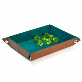 Velvet Leather Dice Tray...
