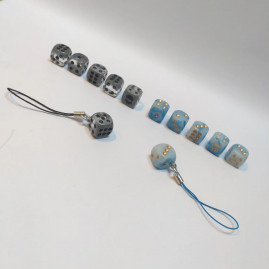 Set of 10 Pirate Dices D6 +...