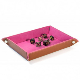 Velvet Leather Dice Tray...