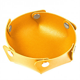 Leather Dice Tray Bowl Tray...