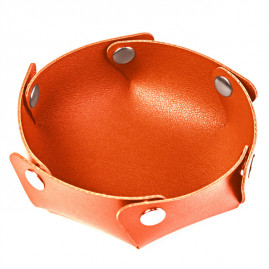 Leather Dice Tray Bowl Tray...