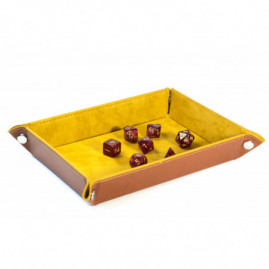 Velvet Leather Dice Tray...