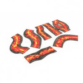 Modular 2D River Set - Lava
